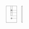 Leviton Wallplates Gy Scrlwp Dec New Design 2G Std Size 80309-SGY